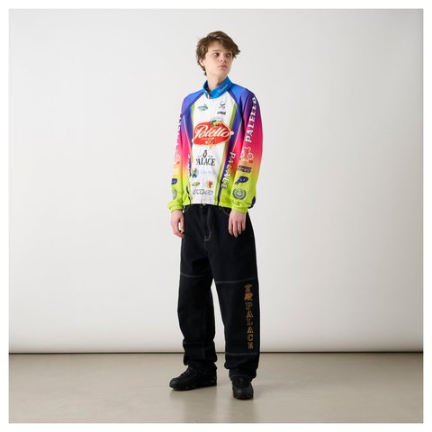 Palace PALELLO CYCLING ZIP JACKET RAINBOW - Style 5