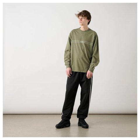Palace PIGMENT FONT LONGSLEEVE THE DEEP GREEN - Style 4