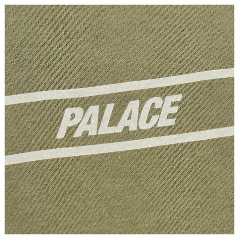 Palace PIGMENT FONT LONGSLEEVE THE DEEP GREEN - Style 4