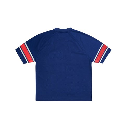 Palace SATIN THE PARK MESH JERSEY NAVY - Style 6