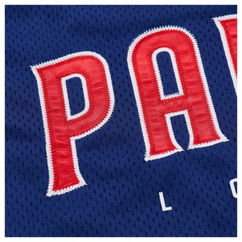 Palace SATIN THE PARK MESH JERSEY NAVY - Style 6