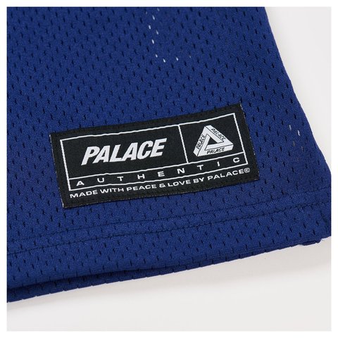 Palace SATIN THE PARK MESH JERSEY NAVY - Style 6