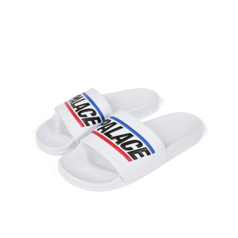 Palace BASICALLY A SLIDER WHITE - Style 3