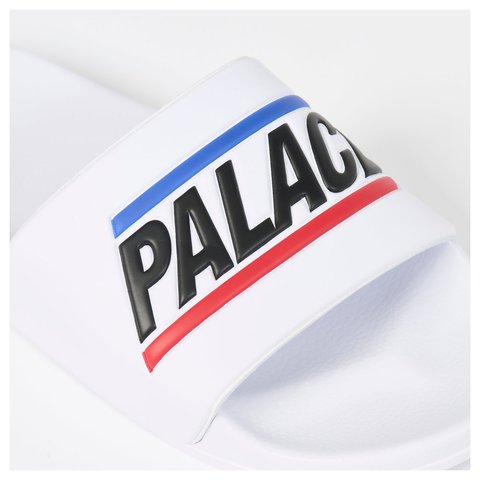 Palace BASICALLY A SLIDER WHITE - Style 3