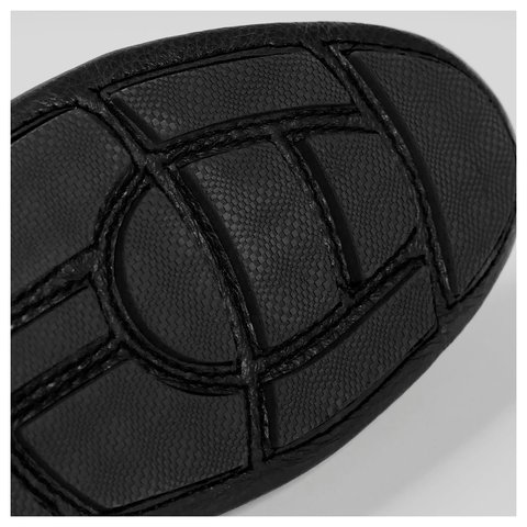 Palace PALACE CLASSIC LEATHER SLIPPER BLACK - Style 7