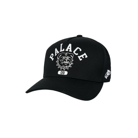 Palace BULLDOG P FRAME 5-PANEL SNAPBACK BLACK - Style 5