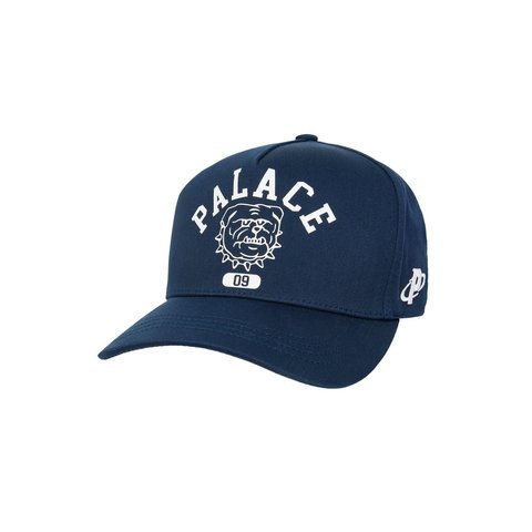 Palace BULLDOG P FRAME 5-PANEL SNAPBACK NAVY - Style 5