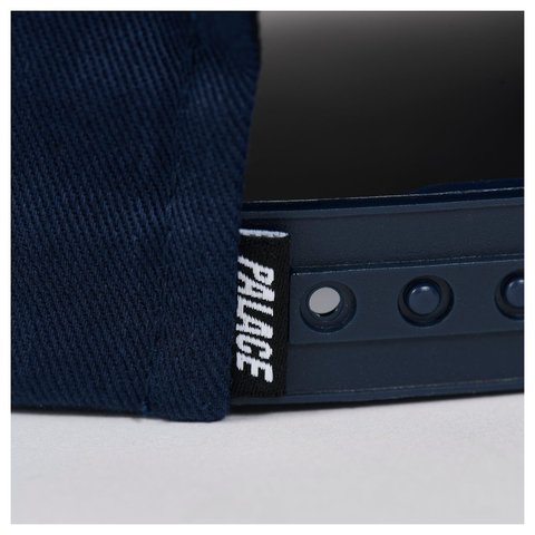 Palace BULLDOG P FRAME 5-PANEL SNAPBACK NAVY - Style 5