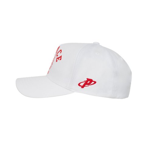 Palace BULLDOG P FRAME 5-PANEL SNAPBACK WHITE - Style 5