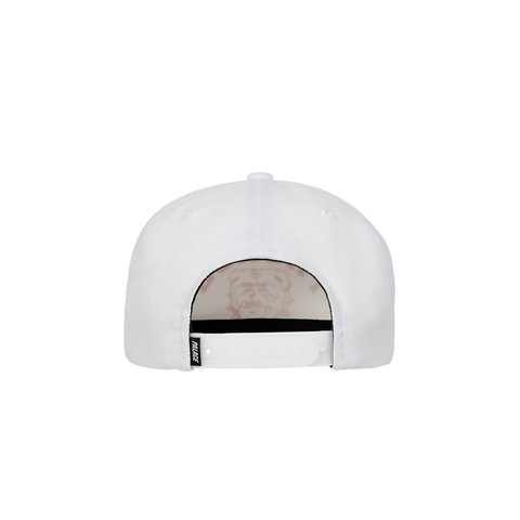 Palace BULLDOG P FRAME 5-PANEL SNAPBACK WHITE - Style 5