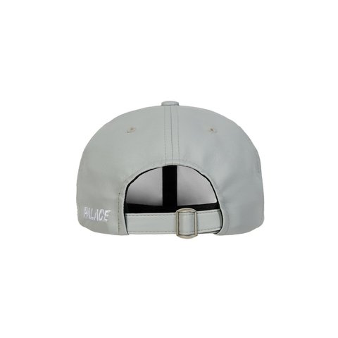 Palace FAUX LEATHER P 6-PANEL GREY - Style 5