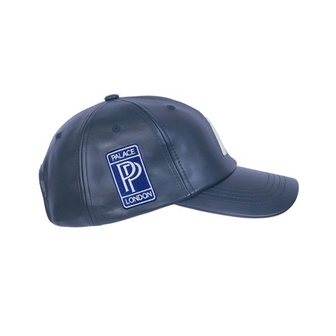 Palace FAUX LEATHER P 6-PANEL NAVY - Style 5