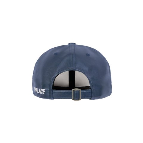 Palace FAUX LEATHER P 6-PANEL NAVY - Style 5