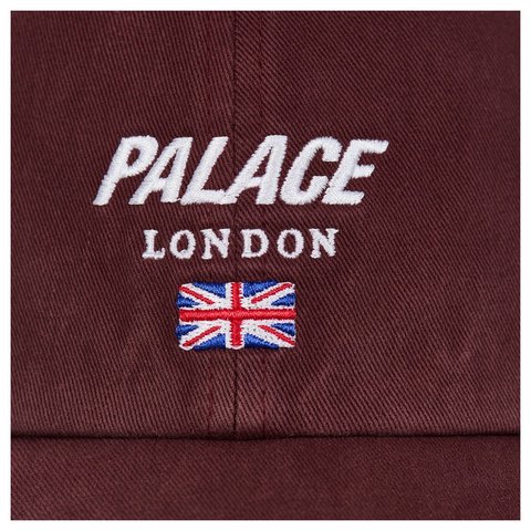 Palace PALACE LONDON PIGMENT 6-PANEL RICH WINE - Style 3
