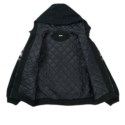 Palace DANKE JACKET BLACK - Style 10