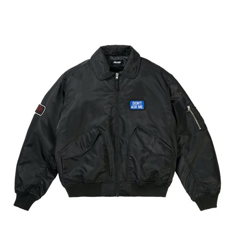 Palace MA-2 BANGING JACKET BLACK - Style 7