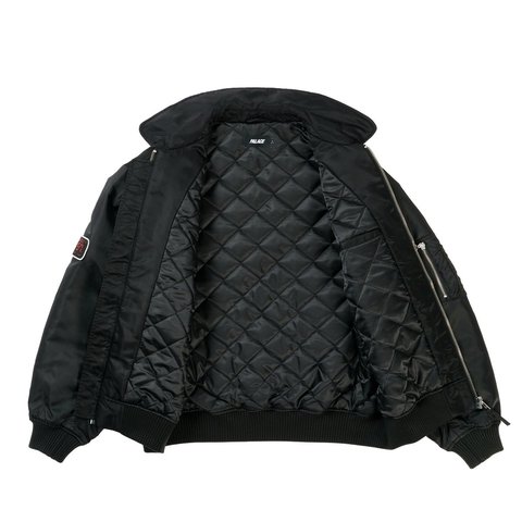 Palace MA-2 BANGING JACKET BLACK - Style 7