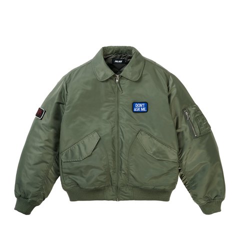 Palace MA-2 BANGING JACKET OLIVE - Style 7