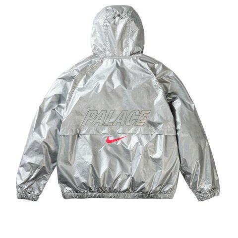 Palace PALACE NIKE ENGLAND DRI-FIT ACADEMY ANTHEM JACKET PEWTER GREY / BRIGHT CRIMSON / BLACK - Style 3