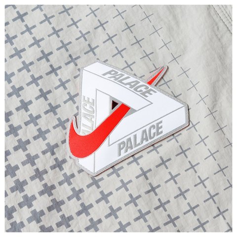 Palace PALACE NIKE ENGLAND SOLO SWOOSH TRACK JACKET PEWTER GREY / COOL GREY - Style 3