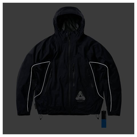 Palace PERTEX SHIELD LITE JACKET BLACK - Style 13