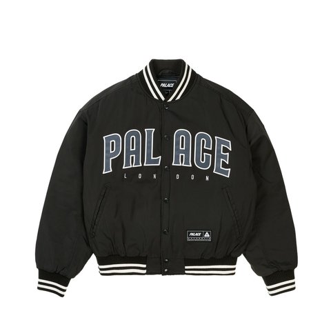 Palace SATIN THE PARK JACKET BLACK - Style 10