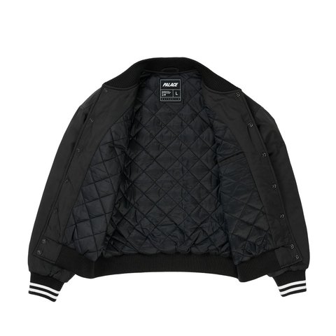 Palace SATIN THE PARK JACKET BLACK - Style 10
