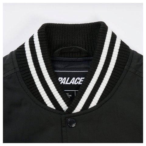 Palace SATIN THE PARK JACKET BLACK - Style 10