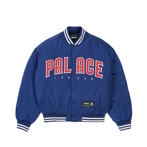 Palace SATIN THE PARK JACKET BLUE - Style 10