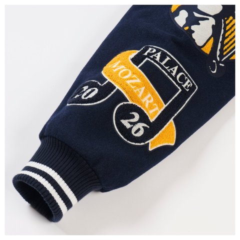 Palace WOLFGANG VARSITY JACKET NAVY - Style 11
