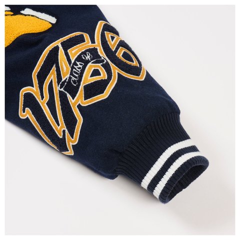 Palace WOLFGANG VARSITY JACKET NAVY - Style 11
