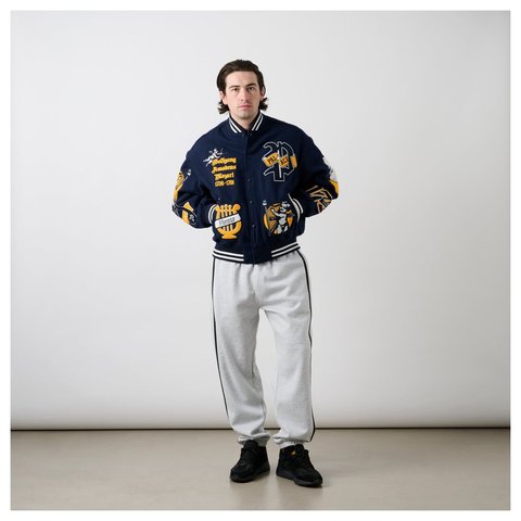 Palace WOLFGANG VARSITY JACKET NAVY - Style 11