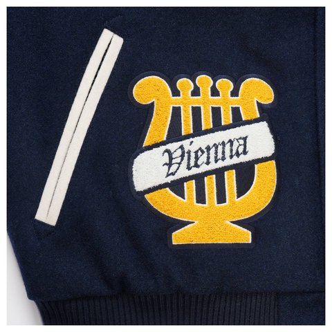 Palace WOLFGANG VARSITY JACKET NAVY - Style 11