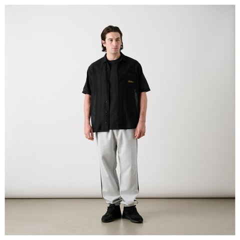 Palace SCRIPT TEXTURE SHIRT BLACK - Style 6