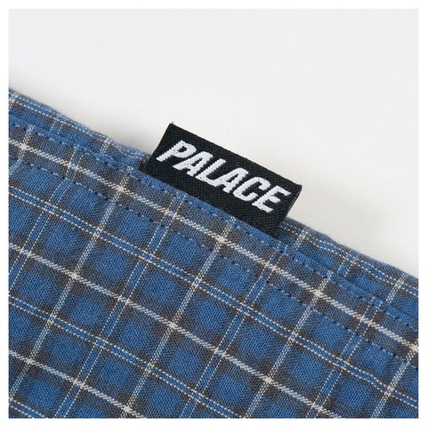 Palace STANDARD CHECK SHIRT NAVY - Style 6