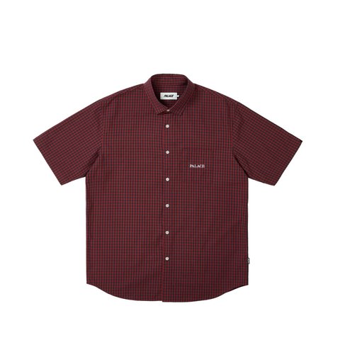 Palace STANDARD CHECK SHIRT RED - Style 6