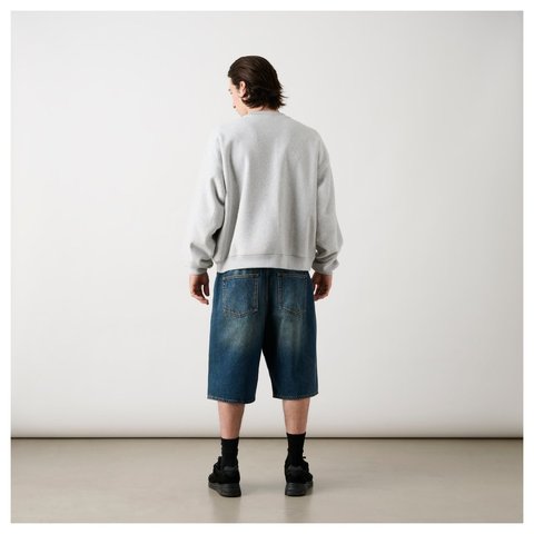 Palace BAGGY JEAN SHORT DARK STONE WASH - Style 5