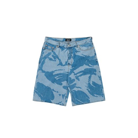 Palace BAGGY JEAN SHORT LIGHT STONEWASH DPM - Style 5