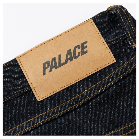 Palace BAGGY JEAN SHORT ROUGH RINSE - Style 5