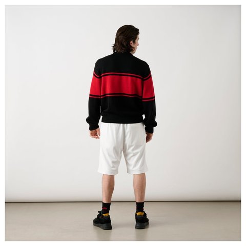 Palace BULLDOG MESH SHORT WHITE - Style 5