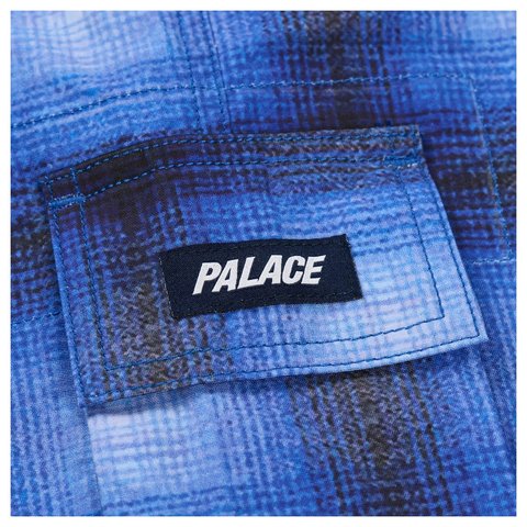 Palace PALACE OVER SHORT NAVY GHOST CHECK - Style 7