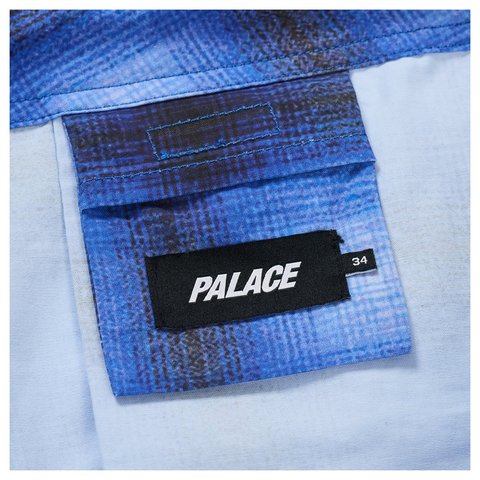 Palace PALACE OVER SHORT NAVY GHOST CHECK - Style 7