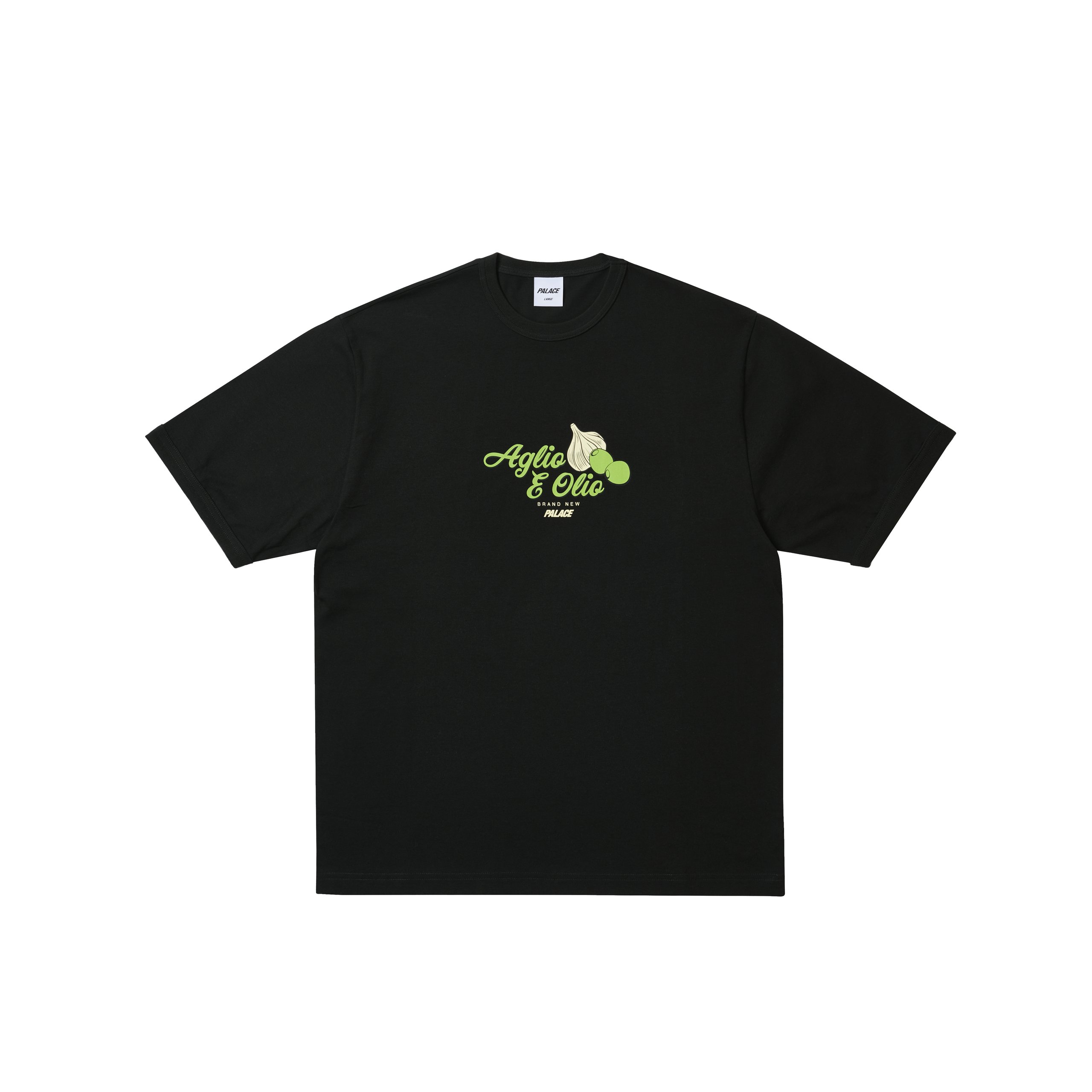 AGLIO E OLIO RINGER T-SHIRT BLACK