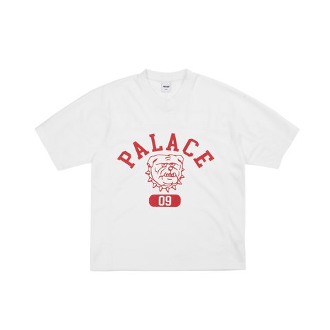 Palace Bulldog Mesh Jersey White