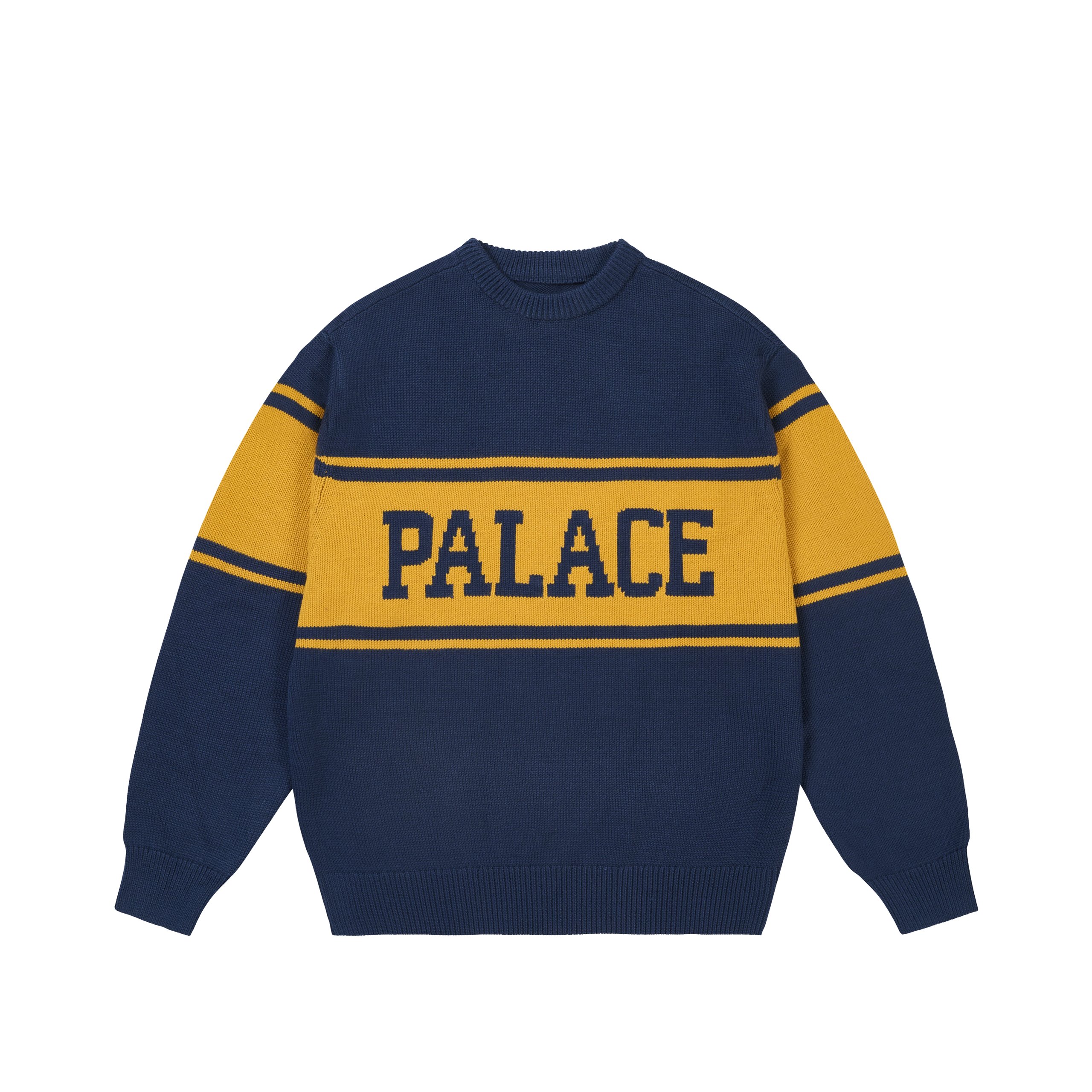 COLLEGE STRIPE KNIT NAVY - Summer 2026 - PalaceCommunity