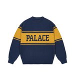 COLLEGE STRIPE KNIT NAVY