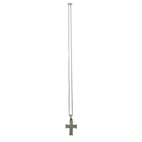 Palace Cross Pendant Silver - Colorway