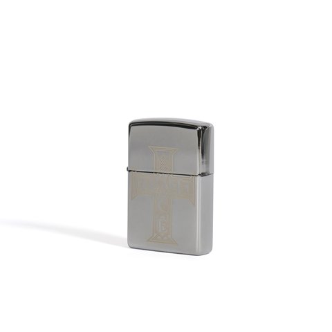 Palace Cross Zippo Silver
