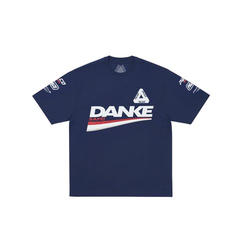 Palace Danke T Shirt Navy