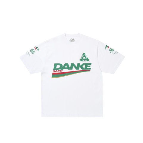 Palace Danke T Shirt White